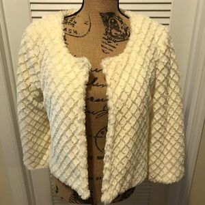 🌸Annabella Furry Cropped Jacket